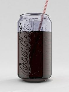 Coke Can Glass | tuhinternational. #glass #coke