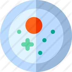 See more icon inspiration related to healthcare and medical, petri dish, laboratory equipment, experimentation, biology and education on Flaticon.