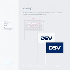 Corporate & Brand Identity - DSV, Denmark on the Behance Network #branding #guide #guidelines #corporate #style