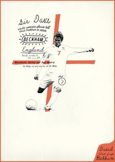 Sucker for Soccer on the Behance Network #print #design #graphic