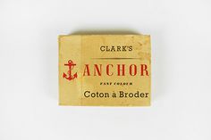 Convoy #packaging #anchor #typography