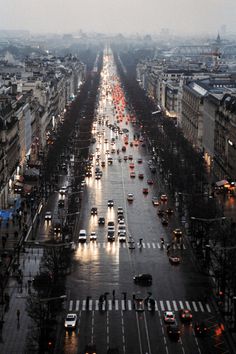 Paris #paris #rain #street