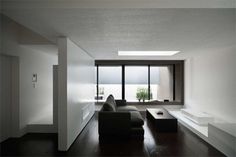 Gable House | CoolBoom #interior #white #design #black #architecture #minimal #and