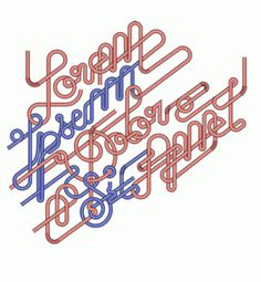 Typography on the Behance Network #straw #ipsum #trochut #lorem #typography