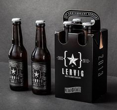 Lervig 10th Anniversary #packaging #beer #label #bottle