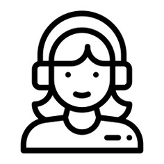 See more icon inspiration related to headset, woman, worker, phone, professions and jobs, logistics delivery, logistics, call center, assistance, headphones, delivery, user and people on Flaticon.