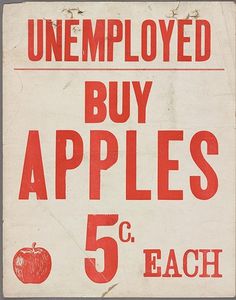 Lunch: An Urban Invention #apple #red #poster #signage #typography