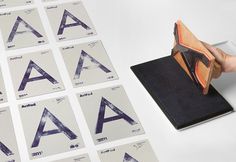 Artfad flyer | Hey #stamp #print #design #flyer #paper #typography