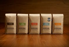 Stumptown Coffee / Packaging: Coffee Bags / The Official Manufacturing Company #coffee
