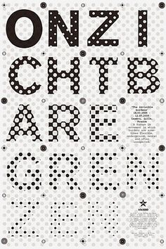 Typographic Poster | Shiro to Kuro #white #black #monochrome #poster #monochromatic #typography