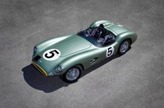 1959 aston martin DBR1 1:1 scale le mans replica by evanta motors #retro #car