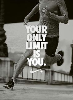 your only limit is you | Inspiration DE #poster #typography