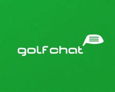 Golf Chat #logo #humor