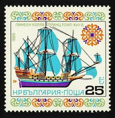 Applied graphics by Stefan Kanchev #ship #stamp #design #graphic