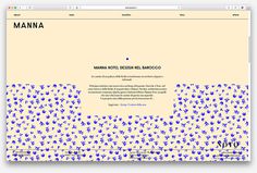 Manna by La Tigre #website #web design