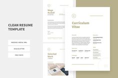 Free InDesign Resume Template