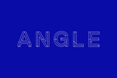 Angle by Studio SP–GD #logo #logotype #typography