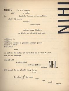 Bezette Stad. 1921 book of Dada poems by Paul van Ostaijen