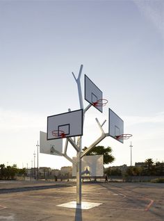 It's Nice That : Branching out - A/LTA Architects' Basketball Tree is a real winner #basketball
