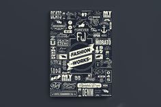 visualgraphic: Fashion Works by Fabian De Lange | Awesome Design Inspiration #type
