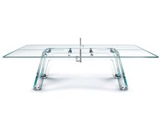Ping-pong Table Made of Glass - #design, #productdesign, #industrialdesign, #objects, product design