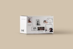 Box packaging concept, women's fashion. Zoë — Brittany Byrne