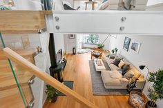 Lovely Scandinavian Duplex Inspiring a Calm and Welcoming Ambiance #modern #cozy #crib #apartment #duplex