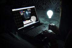 Bright Idea USB Laptop Light #usb #light #gadget