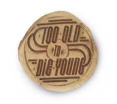 Just My Type Exhibition on the Behance Network #wood #vintage #typography