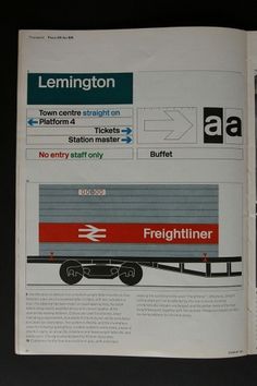 All sizes | Design - 1965 | Flickr - Photo Sharing! #british #branding #design #graphic #livery #identity #rail #signage #1965