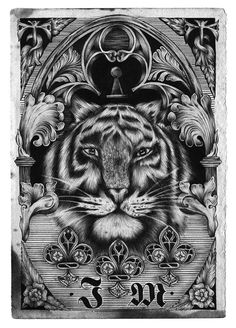 Tiger - be.net/alexandreruda #alexandreruda #tiger #drawing #illustration