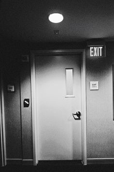 All sizes | IMG_0791 | Flickr - Photo Sharing! #way #door #exit #out #photography #light #hotel #bw