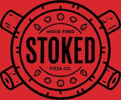 Stoked_final #logo #badge #stoked #pizza