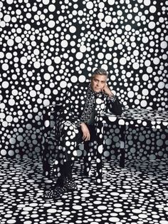 xe2x80x98W Magazinexe2x80x99 Isn't That Great, But This Yayoi Kusama-Directed Spread of George Clooney Is #cover