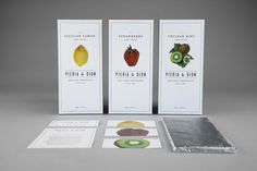 Pieria & Dion Packaging on Behance #packaging #design #package #chocolate
