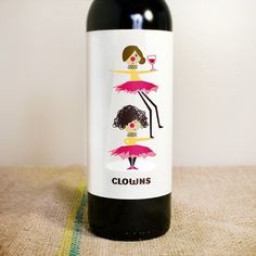 Vancouver Graphic Designer and Photographer #clowns #illustration #wine