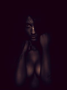 LOOMINOUS : Visions of a third world on the Behance Network #woman #darkness #sepia #tattoo #photography #shadow