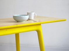 PLASTOLUX "keep it modern" » Mathias Hahn - product design #interior #diy #yellow #table