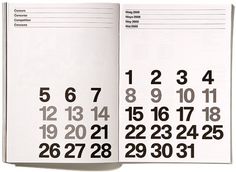 Dropular #swiss #calendar #grid #poster #helvetica