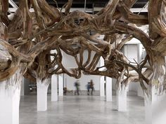 henrique oliveira baitogogo designboom 04 #wood #sculpture
