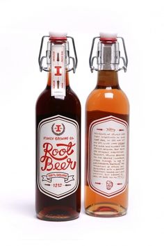 Ipswich Brewing Co. on the Behance Network #beer #root #bottle #design #retro #product #vintage #typography