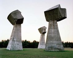 25 Abandoned Yugoslavia Monuments that look like they're from the Future | Crack Two #sculpture #soviet
