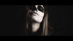 Sugar Skull Videoclip #inspiration #white #halloween #sugar #black #portrait #and #videoclip #skull #death