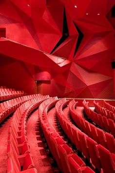 Imagi:nation #abstract #red #modern #theatre #contemporary #geometric #3d