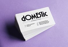 That's DANCEMADE™ — Portfolio of graphic designer Jens Nilsson — www.dancemade.com #business #branding #card #identity #logo