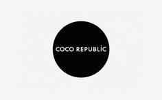 coco republic logo design #logo #design
