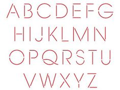Dribbble - Stencil Display - Light by Ivaylo Nedkov #ivaylo #font #design #clean #stencil #nedkov #type #typography