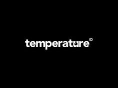 Temperature Logo by Damian Chmiel Instagram: @damianchmiel_ Dribbble: https://dribbble.com/DamianChmiel #mark #logotype #temperature #white #design #black #simple #symbol #minimal #and #logo