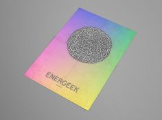 Energeek EP on the Behance Network #illustration #energeek #poster #gradient