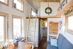 The Tiny Project Â | Â Â http://tiny project.comThe Tiny Project is Alex Lisefski's attempt to live a simpler, more conscious, debt free l #interiors #architecture